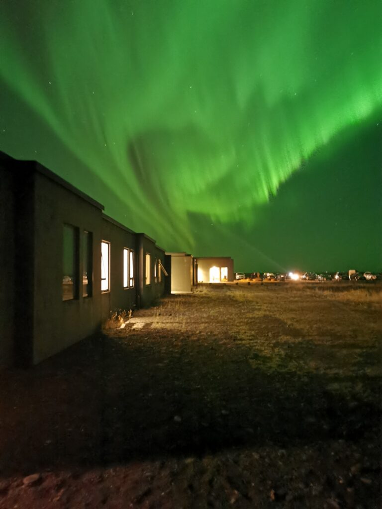 Northern lights away from everything