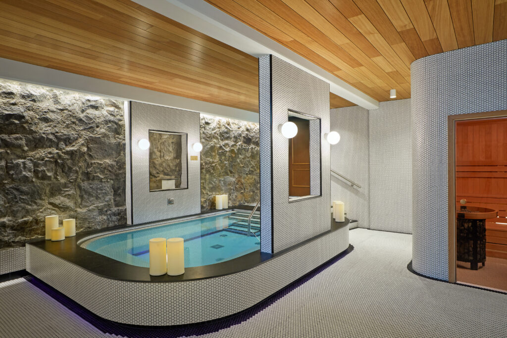 Scandinavian inspired spa